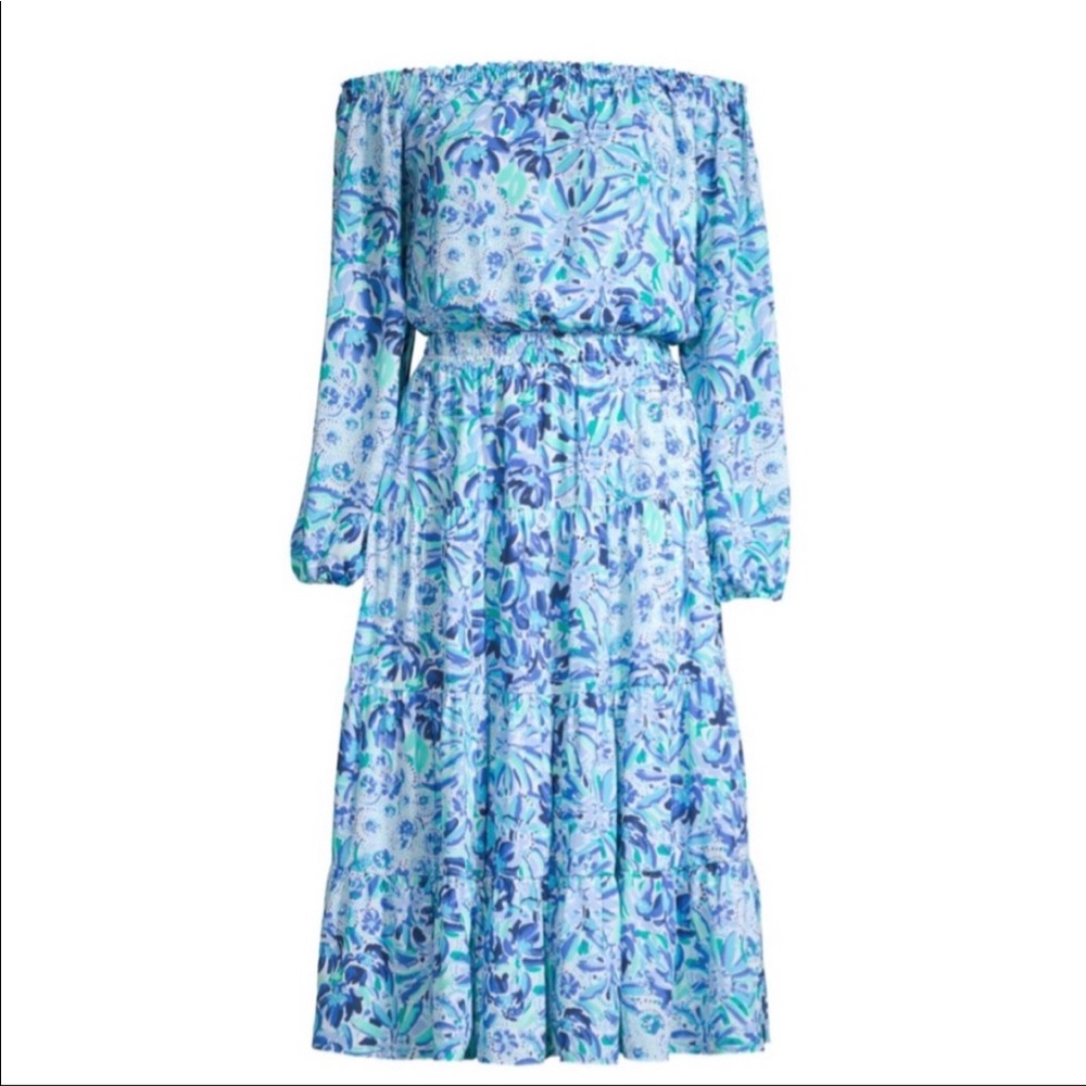 NWT Lilly Pulitzer Jennie Midi Dress